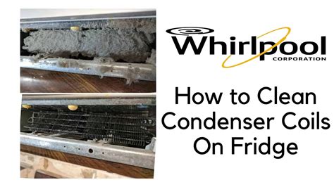 Always make sure not to use too much water as it may dampen the other parts. . How to clean coils on side by side refrigerator
